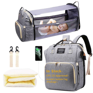 Túi Tã 5 Trong 1 Ba Lô Có Trạm Thay Đổi Túi Mẹ Túi Tã Thay Đổi Trạm Đ<span class=keywords><strong>a</strong></span> Chức Năng Chống Nước - Product Image 1