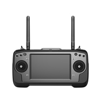 SIYI MK32 7 Inci 1000nit Stasiun Genggam Darat 15KM 1080P Video Ganda untuk Drone UAV UGV