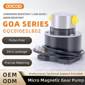 หัวปั๊มแม่เหล็กแบบไม่มีซีลสำหรับเปลี่ยน OEM Micropump ปั๊มถ่ายโอนแบบขับเคลื่อนด้วยมอเตอร์ DC - Product Image 2