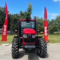 Traktor Mini Model Baru NLX1404 140HP dengan Transmisi Multi Gigi untuk Peralatan Pertanian dan Budidaya Lahan Pertanian