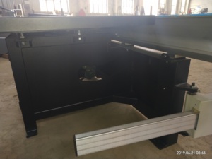 Scie à panneaux à table coulissante personnalisée, coupe horizontale à 45/90 degrés, machines de <span class=keywords><strong>menuiserie</strong></span> professionnelles QDHQ - Product Image 3