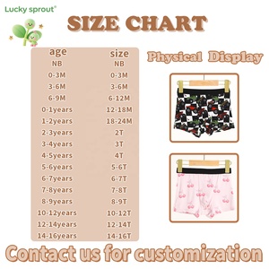 Sous-vêtements pour garçons RTS, sans couture, antibactériens, en spandex / fibre de bambou, sous-vêtements imprimés mignons, boîte surprise, boxers juniors - Product Image 2