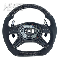 Accessoires intérieurs de voiture Volant en fibre de carbone adapté à Mercedes Benz GL G CLK E CLS SL W209 G65 G63 ML63 GL550 GL63