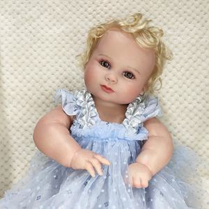 Muñecas <span class=keywords><strong>Reborn</strong></span> realistas <span class=keywords><strong>para</strong></span> niñas pequeñas, maniquí de <span class=keywords><strong>Reborn</strong></span> de princesa de aspecto Real e inofensivo, con raíces hechas a mano - Product Image 2