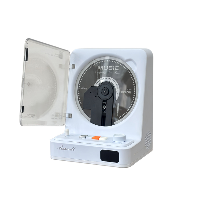 Factory Direct Mini Retro CD Player BT Speaker High Fidelity Audio Portable Album Player for Kpop Fans Student Gift