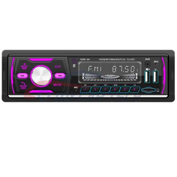 OEM Stereo Music Player Dual-USB-Ladeans chluss FM-Sender Full Touch Car Kit MP3-Player RDS DAB-Radio AM FM BT 5.0