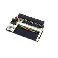 Nueva Tarjeta Adaptadora Compact Flash CF a IDE de 3.5 Pulgadas, Negra, 40 Pines, Convertible, Adaptador CF a IDE