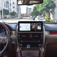 Autoradio Android 10,25 pouces avec GPS, navigation, CarPlay, lecteur DVD, fonction DSP, écran tactile pour Lexus GX460/GX400 2014-2020, type MP3