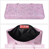 Set Permainan Mahjong Melamin Amerika 166 Ubin Kristal Transparan 4 Rak/Pendorong All-in-One Aksesori Lengkap
