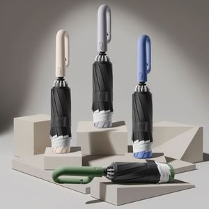 Special Offer Colorful Light <b>Wind</b> <b>Proof</b> Auto Open Close Automatic <b>Umbrella</b> with Handle for the Rain Waterproof - Product Image 1
