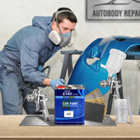 Durcisseur acrylique professionnel pour automobile avec application par pulvérisation pour la rénovation de la peinture des voitures et des bateaux, revêtement liquide