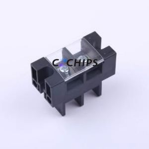 KF57S-21.0-2P Barrier <b>Terminal</b> <b>Block</b> P=21mm Connector ( Barrier Type: With Cover Plate )( Pitch: 21mm )( Construction: 1x2P ) - Product Image 1