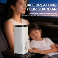 Purificateur d'air intelligent pour la maison, le salon, la chambre, anti-poussière, anti-odeurs d'animaux, petit modèle pour bureau, utilisation en voiture