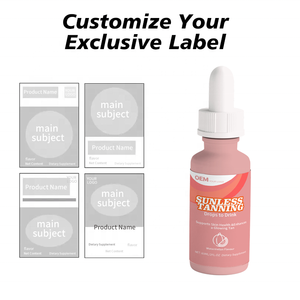 Gotas Autobronceadoras de Marca Privada OEM, Gotas Autobronceadoras sin Sol, Empaque Personalizado de Fábrica, Múltiples Diseños de Etiquetas - Product Image 5
