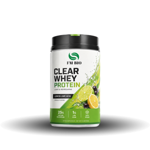 Protéine en Poudre Isolat de Lactosérum Transparente Marque Blanche OEM Citron Lime Açaï 25g Protéines Zéro Sucre Faible en Glucides Supplément Pré et Post-Entraînement - Product Image 3