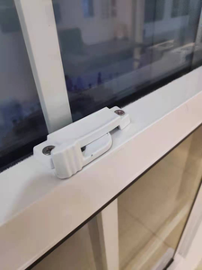 WEIKA finestre a doppia anta in lega di alluminio vetro basso E nero con <span class=keywords><strong>griglia</strong></span> verticale <span class=keywords><strong>finestra</strong></span> scorrevole resistente alle intemperie - Product Image 3