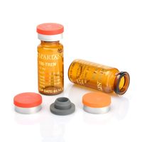 Vente en gros Tampon or Peptides Médecine Flacon d'injection Flacon en verre 10ml pour médecine liquide