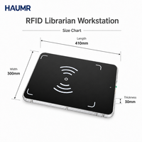 Estación de Trabajo RFID para Bibliotecas HAUMR, Sistema RFID HF de 13.56MHz, SIP2 ISO 15693 ISO 18000-3 para Bibliotecas Públicas y Escolares