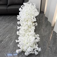 Bunga Kain Sutra 3D Buatan untuk Pernikahan, Paskah, Thanksgiving, Natal, Hari Valentine, Hiasan Bunga Sakura 100cm