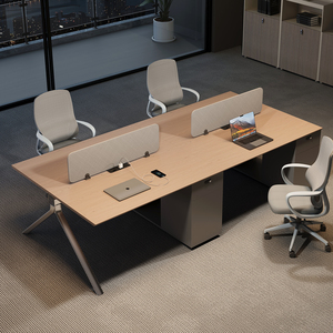 תחנות עבודה מודרניות ריהוט משרדי ריהוט עיצוב מודרני משרד עיצוב שולחן עבודה ריהוט משרדי PC ריהוט - Product Image 1