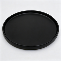 Service de vaisselle en grès 24 pièces pour 6 personnes – Assiettes modernes, assiettes à salade, assiettes creuses, bols à soupe, mugs – Logo personnalisé