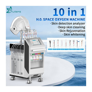 เครื่องพ่นออกซิเจน 10 in 1 H2O2 สำหรับทำทรีทเมนท์หน้า พร้อมหน้าจอสัมผัส LED  หน้ากากไฮโดรเดอร์มาเบรชั่น อุปกรณ์ฟื้นฟูผิว - Product Image 5