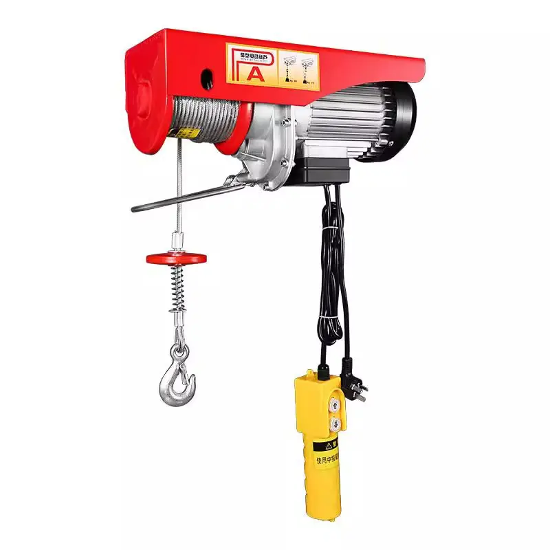 Nhà máy chuyên nghiệp nhà nhỏ Lift Palăng điện nhà để xe cần cẩu Trần overhead Chain hoist Electric