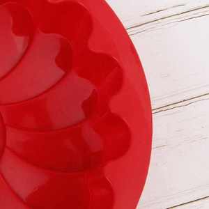 Moldes <span class=keywords><strong>de</strong></span> <span class=keywords><strong>silicona</strong></span> <span class=keywords><strong>de</strong></span> grado alimenticio <span class=keywords><strong>de</strong></span> fácil liberación, <span class=keywords><strong>Base</strong></span> en forma <span class=keywords><strong>de</strong></span> pétalo, molde redondo único <span class=keywords><strong>para</strong></span> hornear, moldes <span class=keywords><strong>para</strong></span> hornear, <span class=keywords><strong>freidora</strong></span> <span class=keywords><strong>de</strong></span> <span class=keywords><strong>aire</strong></span>, moldes <span class=keywords><strong>para</strong></span> hornear - Product Image 5