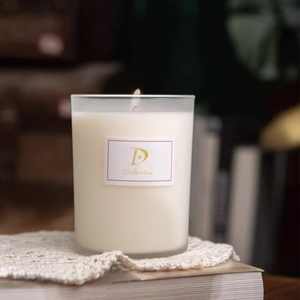 Décoration d'intérieur Bougie parfumée en cire de soja faite à la main dans un bocal en verre Longue durée de combustion Aromathérapie Luxe Respectueux de l'environnement Vacances Ramadan - Product Image 2