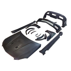 Kit de Carrocería Estilo B para W204 de 4 Puertas, Juego Completo de Piezas de FRP, Parachoques y Capó para Benz Clase C W204 - Product Image 2