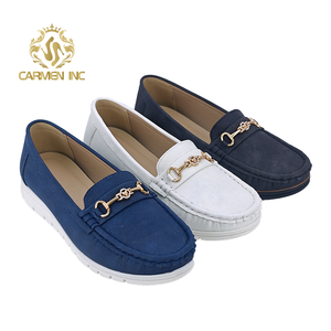 Zapatos de cuero pequeños sin cordones elegantes/de <span class=keywords><strong>Ballet</strong></span> para mujer, novedad de 2024, zapatos planos de una línea para mujer, mocasines informales profesionales - Product Image 6