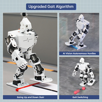 Hiwonder TonyPi Pro, Robot Humanoide con Visión Artificial, Interacción por Voz, Raspberry Pi 5, con IA, Modelo Grande Chatgpt, Kit Robótico Educativo