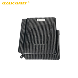 Accesorios personalizados para automóviles, capó de motor de fibra de carbono seco para <span class=keywords><strong>Audi</strong></span> <span class=keywords><strong>A4</strong></span> A5 B9 2,0 T 2017 + Placa de cubierta de carbono ECU - Product Image 1