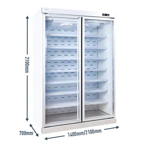 Refrigerador visi vertical usado, refrigerador refrigerador aberto de visi para venda