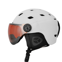 Sports d'hiver Femmes Hommes Enfants Sécurité réglable Ski Snowboard Casque avec lunettes