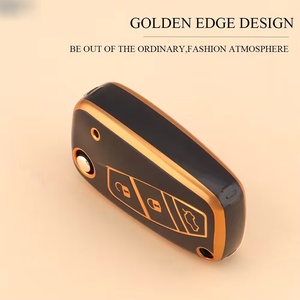 Copertura per chiave ribaltabile per auto Kuvi TPU per FIAT 500 Panda Idea Stilo Ducato Punto Bravo Grande Minibus <span class=keywords><strong>Doblo</strong></span> Protected Fob <span class=keywords><strong>accessori</strong></span> - Product Image 4