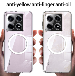 เคสโทรศัพท์กันกระแทกแบบใสแม่เหล็ก รุ่นใหม่ปี 2024 สำหรับ Xiaomi <span class=keywords><strong>Mi</strong></span> 14T Pro 5G Note 13 Pro Plus - Product Image 3