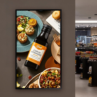 Écran mural Ultra HD 43 pouces, écran LCD 4K pour affichage publicitaire commercial, kiosque d'affichage LCD monté sur véhicule