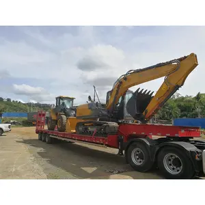 15ton bánh xích máy xúc 0.7m3 xô thủy lực máy xúc xe155d