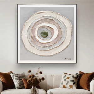 Ban đầu tự nhiên Jade đá bức tranh bằng handmade bức tranh lớn Acrylic tường nghệ thuật trên nghệ thuật trừu tượng handpainted bức tranh tác phẩm nghệ thuật - Product Image 2