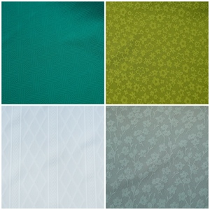 Colección Serie Jacquard 68, 6801-6860, Tela Jacquard Elástica en 4 Direcciones con Diseño de Textura 3D, 97% Poliéster, 3% Spandex, 130 g/m², 150 cm - Product Image 4