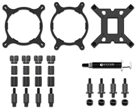 Refroidisseur d'eau pour processeur Frostflow x360 360 mm, refroidisseur puissant pour ordinateur de jeu, refroidisseur pour processeur, refroidissement liquide IDCOOLING