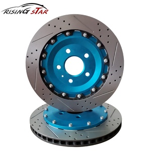 Disque de frein creux et à fentes pour voitures de course, rotor de haute qualité, 4 pièces - Product Image 3
