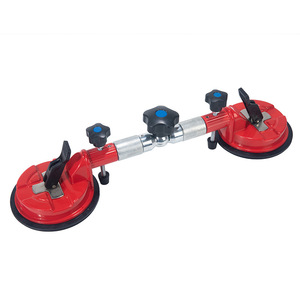 150MM verstellbarer Doppel becher Stein naht Setter Vakuum Saugnapf Glass auger für Marmor Granit Arbeits platte Nivel lier werkzeug - Product Image 1