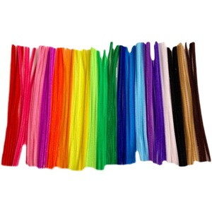Chenxi Bán Buôn Chất Tẩy Rửa Đường Ống 30Cm Chenille Thân Cây Mờ Gậy Thủ Công Pastel Tinsel Fluffy Chất Tẩy Rửa Đường Ống Thủ Công - Product Image 4