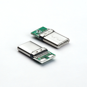 Nam Nữ Socket Receptacle Adapter Để Hàn Dây & Cáp 24 P PCB Board Hỗ Trợ Mô-đun USB 3.1 Loại C Nối 24 Pins - Product Image 3