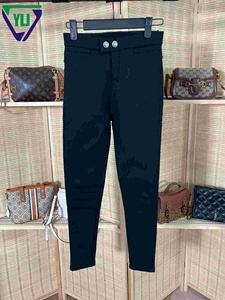 Pantalons élastiques épais d'occasion YongLiJia avec taille élastique, vêtements usagés en balles - Product Image 3
