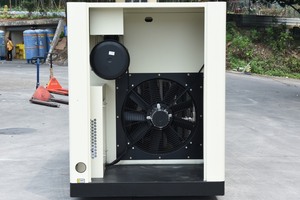 <span class=keywords><strong>Compresseur</strong></span> d'air à vis à entraînement direct double étage 75KW 100HP PM VSD avec récupération de chaleur par pipeline pour atelier de fonderie sous pression - Product Image 3