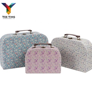 Cổ Điển Giáng Sinh Mini Màu Giấy In Trẻ Em Món Quà Các Tông Retro Vali Kẹo Hộp Công Cụ Cho Trẻ Em - Product Image 5