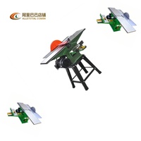 Scie sur Table Portable pour le Travail du Bois, Machine de Découpe de Bois, Raboteuse à Bois Multifonction, Machine Combinée de Menuiserie en Stock